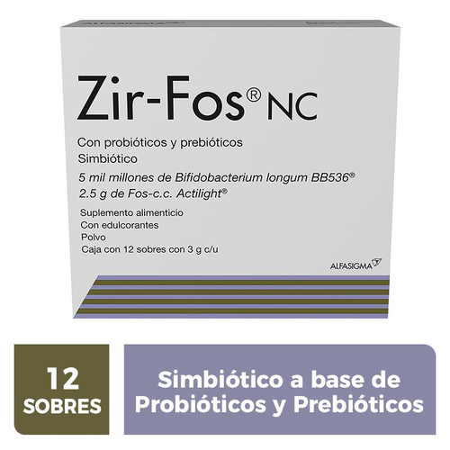 Zir-Fos NC  Polvo 3GR Caja x 12 Sobres