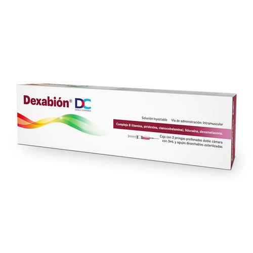 Dexabion DC Solución Inyectable Caja x 2 Jeringas Prellenadas 3ML
