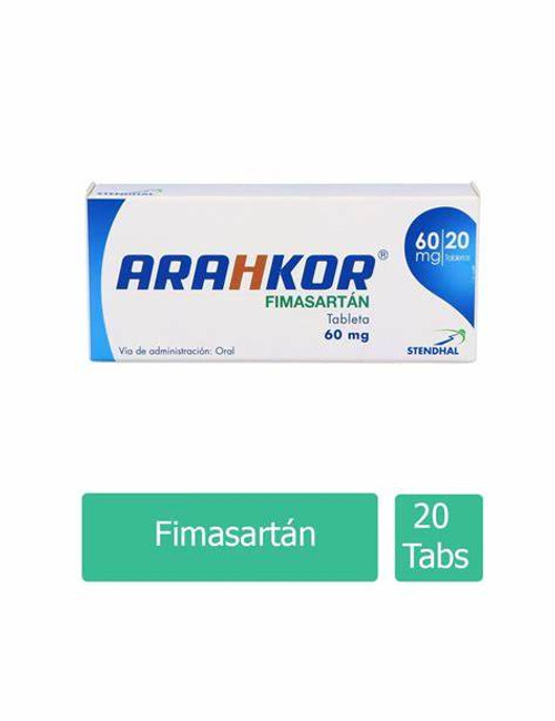 Arahkor 60MG Caja x 20 Tabletas