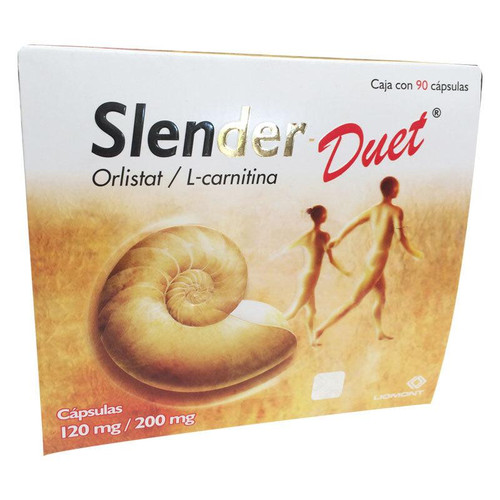 Slender Duet 120/200MG Caja x 90 Cápsulas