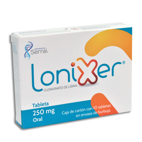Lonixer 250MG Caja x 10 Tabletas