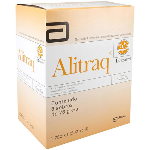 Alitraq Vainilla Caja x 6 Sobres de 76GR