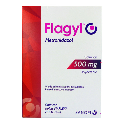 Flagyl 500MG Solución Inyectable 100MG