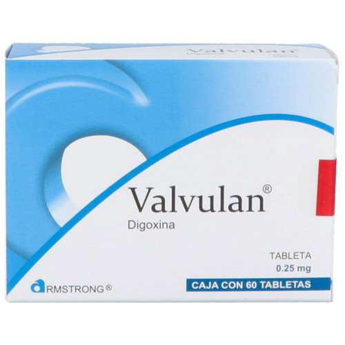 Valvulan 0.25MG Caja x 60 Tabletas