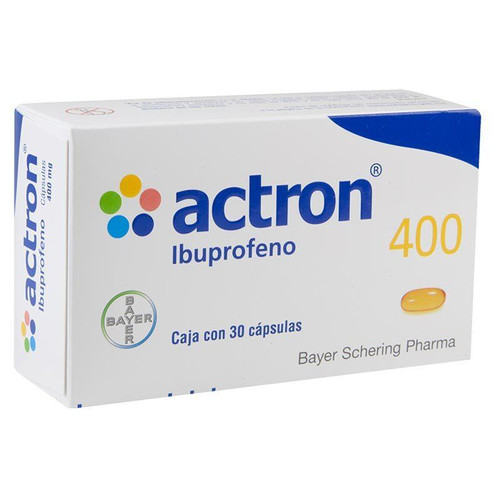 Actron 400MG Caja x 30 Cápsulas