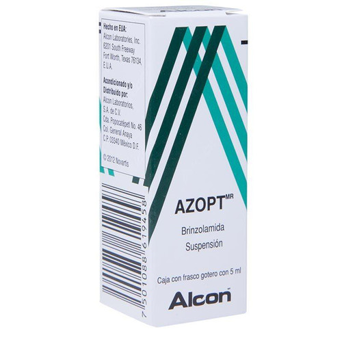 Azopt 1.0% Suspensión Oftálmica Frasco Gotero 5ML