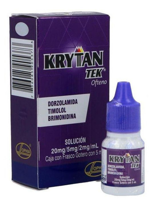 Krytan Tek 20/5/2MG Ofteno Solución Gotero 5ML