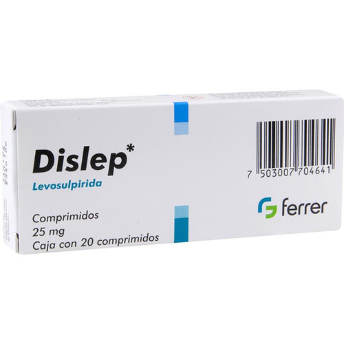 Dislep 25MG Caja x 20 Comprimidos