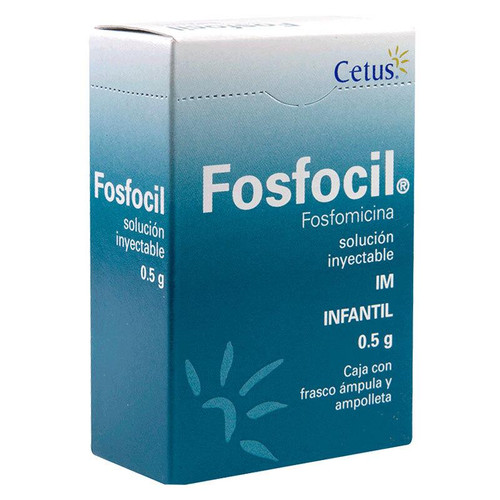 Fosfocil IM 0.5GR Infantil Solución Inyectable Frasco Ampolla