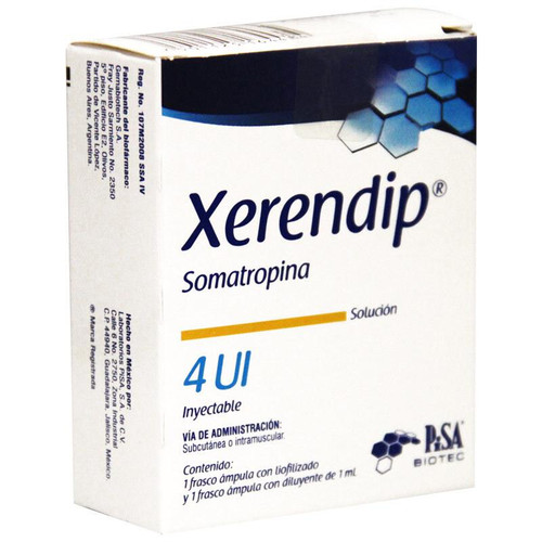 Xerendip 4UI Solución Inyectable Frasco x 1 Ampolleta