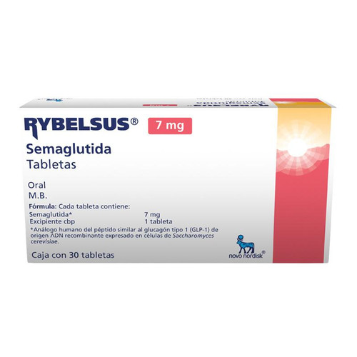 Rybelsus 7MG Caja x 30 Tabletas