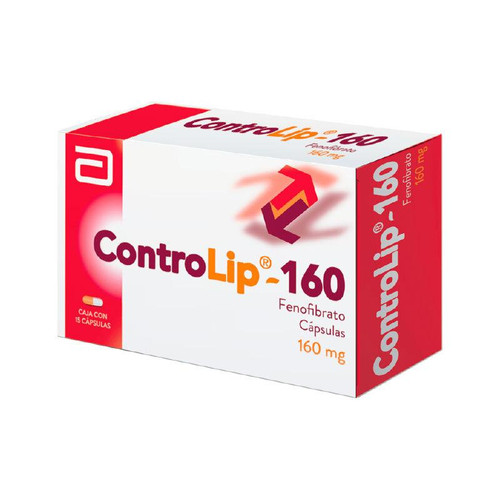 Controlip 160MG Caja x 15 Cápsulas