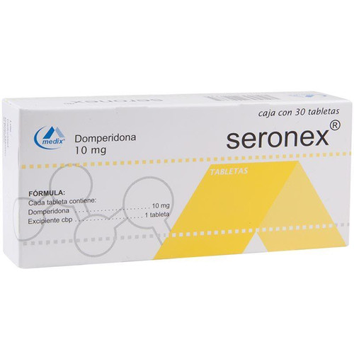 Seronex 10MG Caja x 30 Tabletas