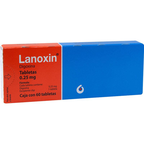 Lanoxin 0.25MG Caja x 60 Tabletas
