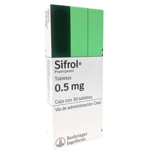 Sifrol 0.5MG Caja x 30 Tabletas