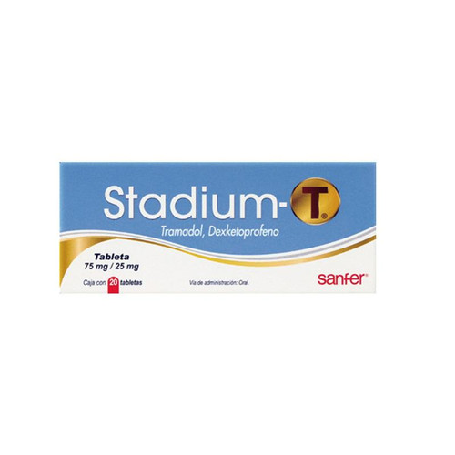 Stadium-T Caja x 20 Tabletas