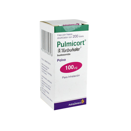 Pulmicort Turbuhaler Polvo 100MCG 1 Cartucho x 200 Dosis