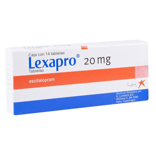 Lexapro 20MG Caja x 14 Tabletas