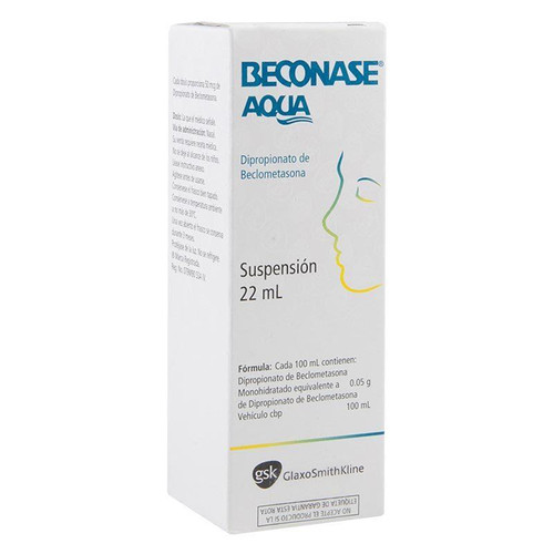 Beconase Aqua Nasal 0.05GR Suspensión Frasco 200ML