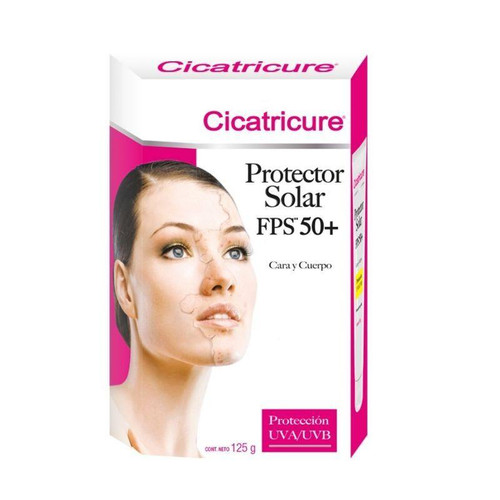 Cicatricure Protector Solar FPS50 Tubo 125ML
