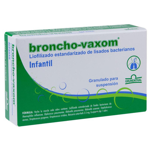 Broncho Vaxom Infantil Caja x 10 Sobres