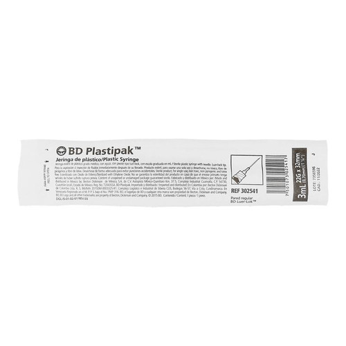 Plastipak Jeringa 3ML 22GRx32MM x 1 Unidad