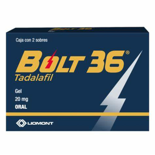 Bolt 36 Gel Caja x 2 Sobres