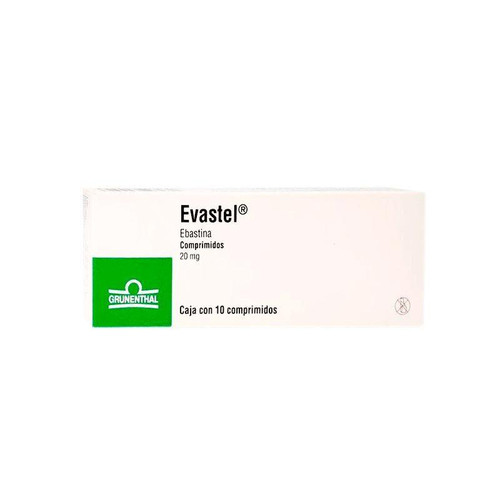 Evastel 20MG Caja x 10 Comprimidos