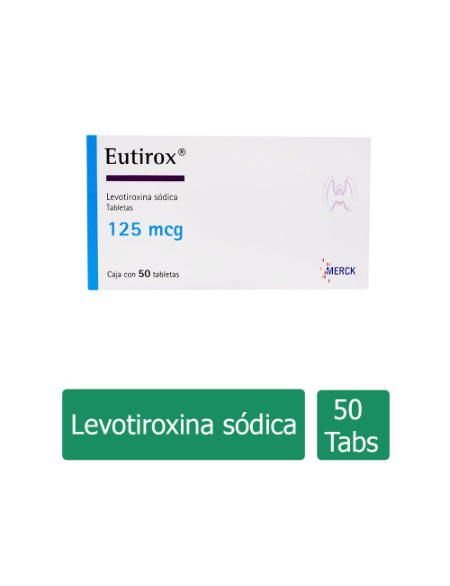 Eutirox 125MCG Caja x 50 Tabletas