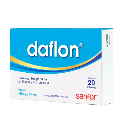 Daflon 450MG/50MG Caja x 20 Tabletas