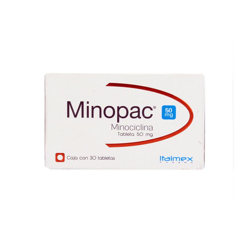 Minopac 50MG Caja x 30 Tabletas