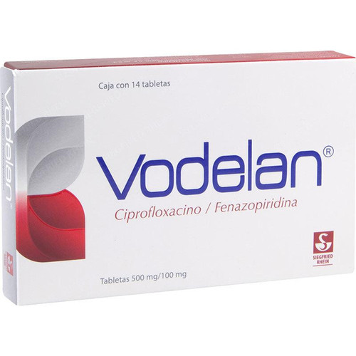 Vodelan 500MG/100MG Caja x 14 Tabletas