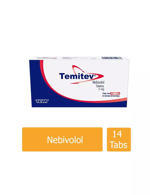 Temitev 5MG Caja x 14 Tabletas