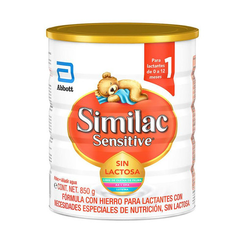 Similac Sensitive Sin Lactosa Lata 850GR