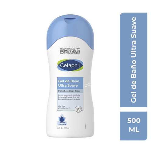 Cetaphil Gel de Baño Corporal Ultra Suave 500ML