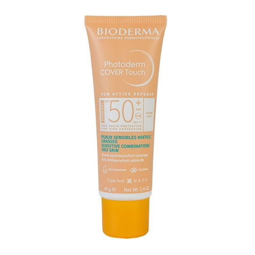 Bioderma Photoderm Cover Touch FPS50 Tono Claro Bloqueador Solar 40ML