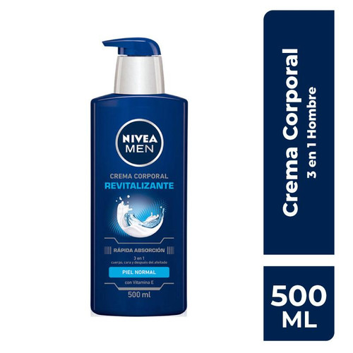 Nivea Loción Corporal Revitalizante Absorción Rápida 500ML