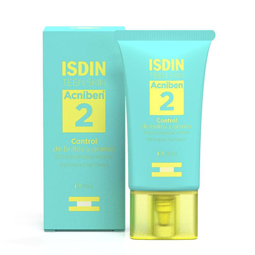 Isdin Acniben Gel Crema Facial Control de Brillos y Granos 40ML