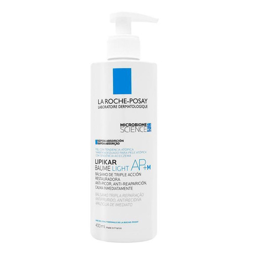 La Roche Posay Lipikar Baume Light AP+M Bálsamo Triple Acción 400ML