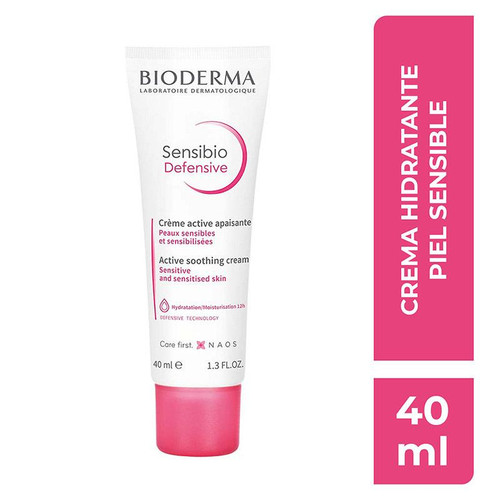 Bioderma Sensibio Defensive Crema Hidratante Piel Sensible 40ML