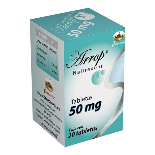 Arrop 50MG Frasco x 20 Tabletas