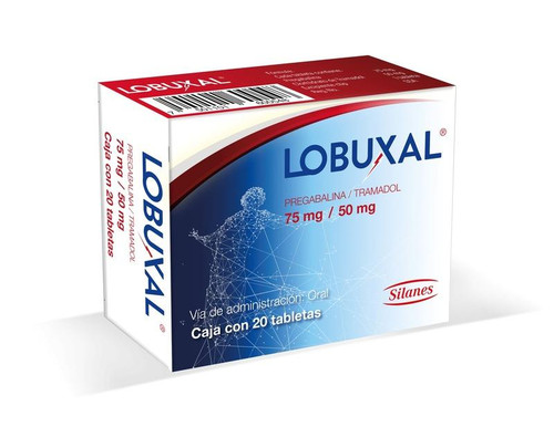 Lobuxal 75MG/50MG Caja x 20 Tabletas