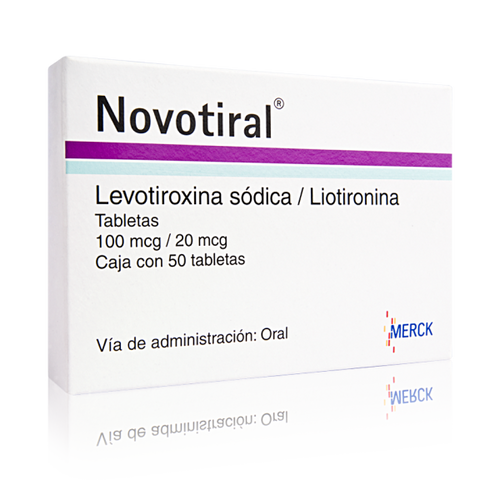 Novotiral 100MCG/20MCG Caja x 50 Tabletas