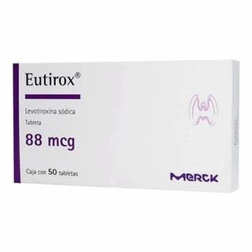 Eutirox 88MCG Caja x 50 Tabletas