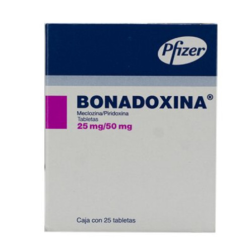 Bonadoxina 25MG Caja x 25 Tabletas
