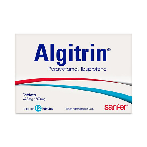 Algitrin 325MG/200MG Caja x 12 Tabletas