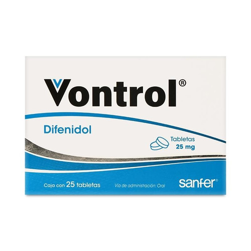 Vontrol 25MG Caja x 25 Tabletas