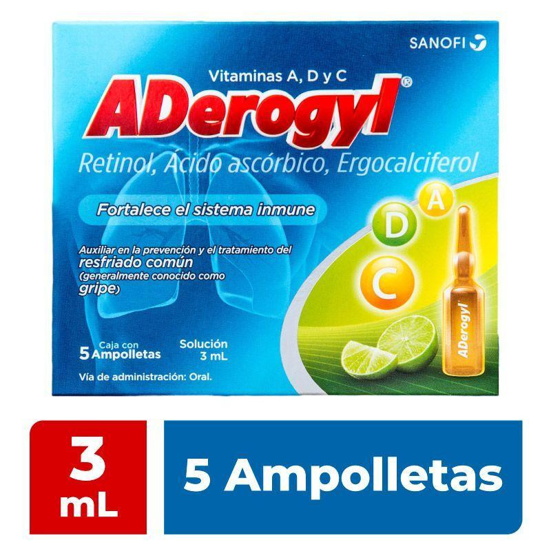 ADerogyl Ampolletas  Con una ampolleta a la semana tienes