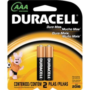 PILAS DURACELL AAA X2UNIDADES