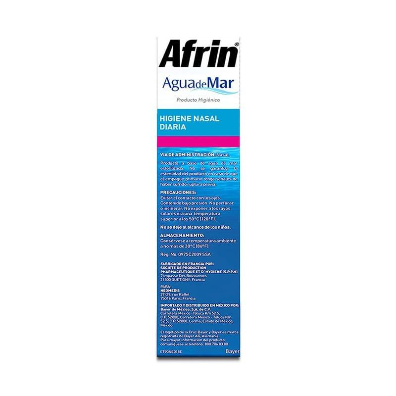 Afrin® PureSea con agua de mar